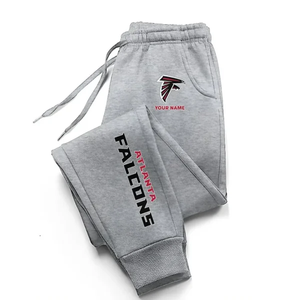 Atlanta Falcons Comfortable Lightweight Casual Unisex Cotton Sweatpants BGJGPSP229 - Image 2