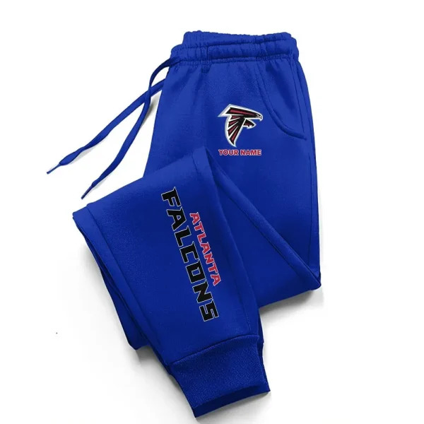 Atlanta Falcons Comfortable Lightweight Casual Unisex Cotton Sweatpants BGJGPSP229 - Image 3