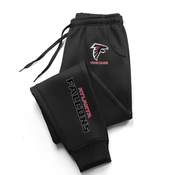 Atlanta Falcons Comfortable Lightweight Casual Unisex Cotton Sweatpants BGJGPSP229 - Image 4