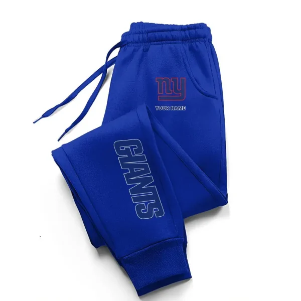 New York Giants Comfortable Lightweight Casual Unisex Cotton Sweatpants BGJGPSP234