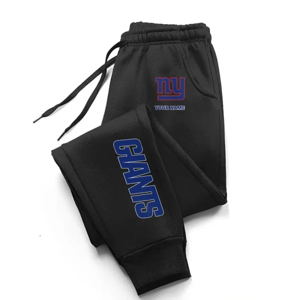 New York Giants Comfortable Lightweight Casual Unisex Cotton Sweatpants BGJGPSP234 - Image 3