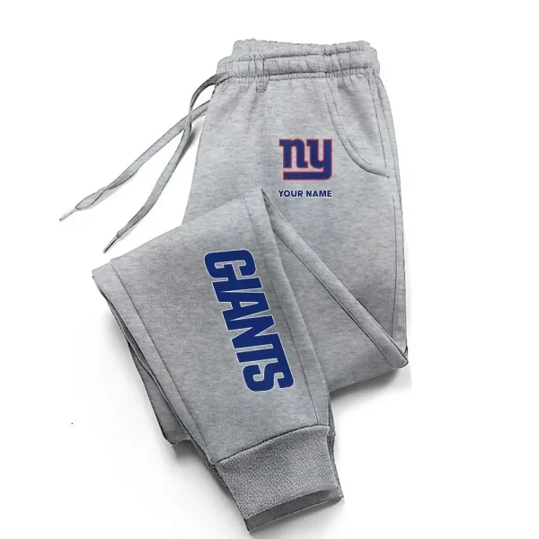 New York Giants Comfortable Lightweight Casual Unisex Cotton Sweatpants BGJGPSP234 - Image 4