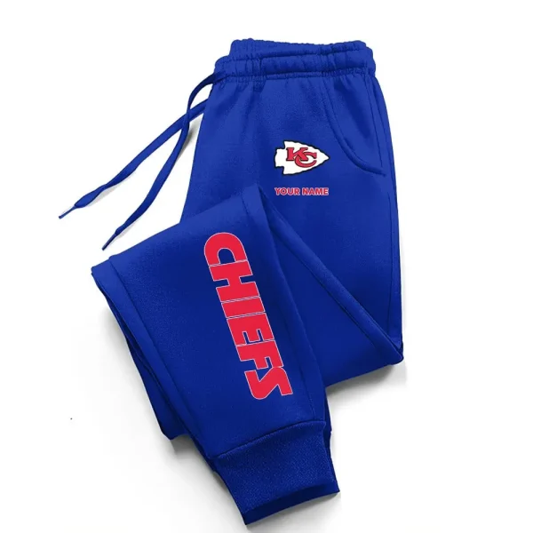 Kansas City Chiefs Comfortable Lightweight Casual Unisex Cotton Sweatpants BGJGPSP235 - Image 2