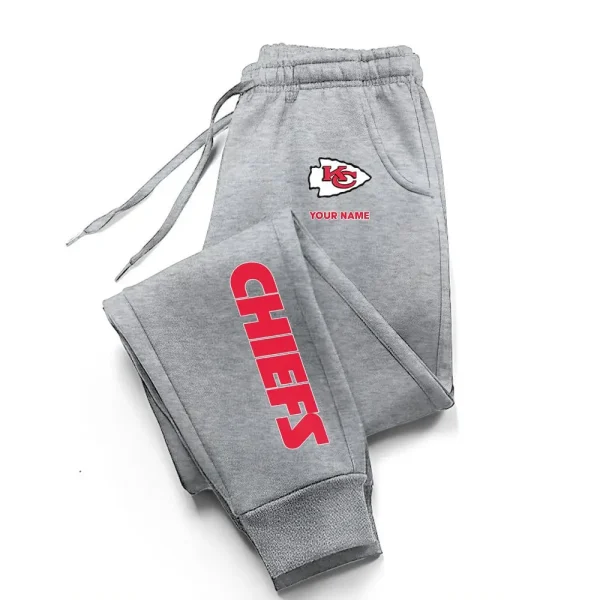 Kansas City Chiefs Comfortable Lightweight Casual Unisex Cotton Sweatpants BGJGPSP235