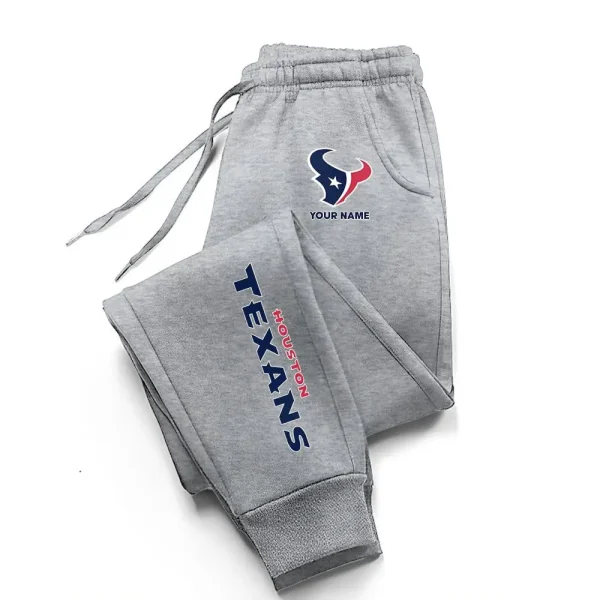 Houston Texans Comfortable Lightweight Casual Unisex Cotton Sweatpants BGJGPSP237