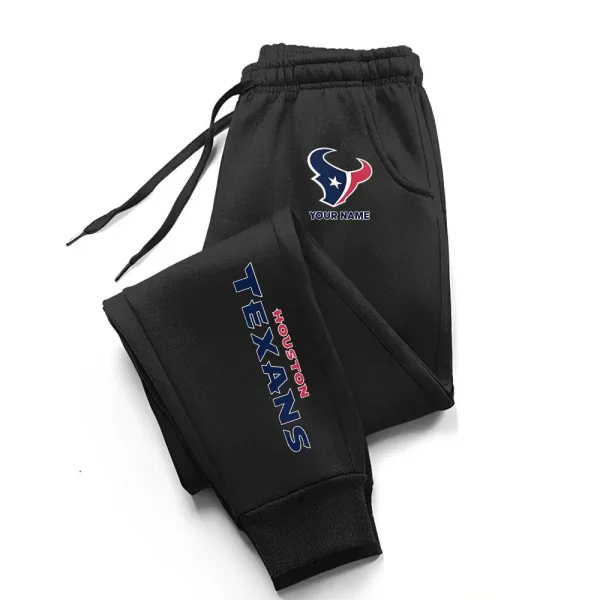 Houston Texans Comfortable Lightweight Casual Unisex Cotton Sweatpants BGJGPSP237 - Image 4