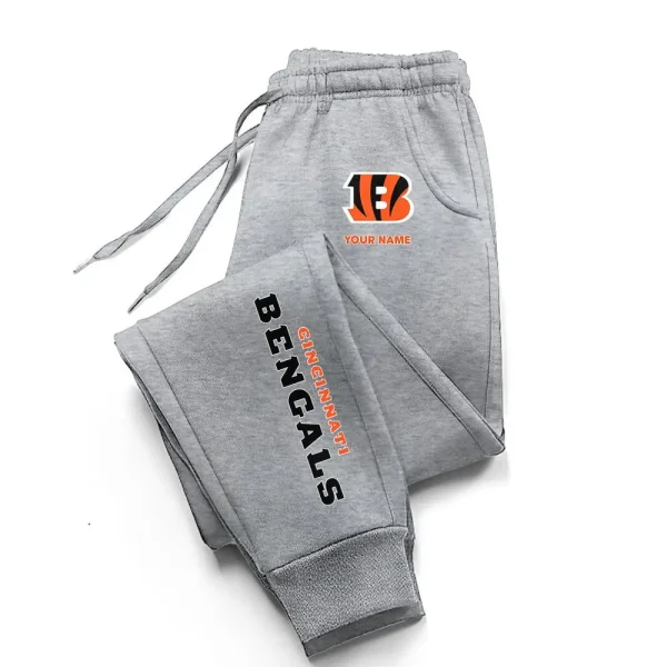 Cincinnati Bengals Comfortable Lightweight Casual Unisex Cotton Sweatpants BGJGPSP239 - Image 2