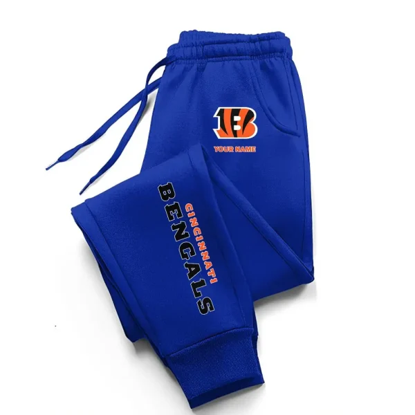 Cincinnati Bengals Comfortable Lightweight Casual Unisex Cotton Sweatpants BGJGPSP239 - Image 3