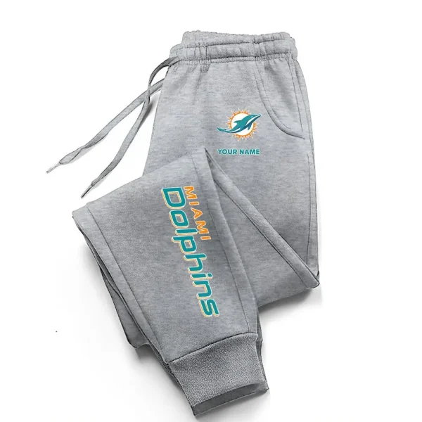 Miami Dolphins Comfortable Lightweight Casual Unisex Cotton Sweatpants BGJGPSP240