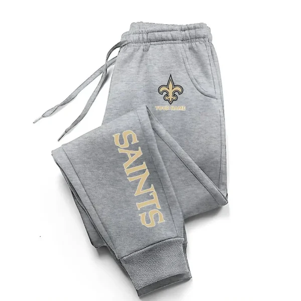 New Orleans Saints Comfortable Lightweight Casual Unisex Cotton Sweatpants BGJGPSP246