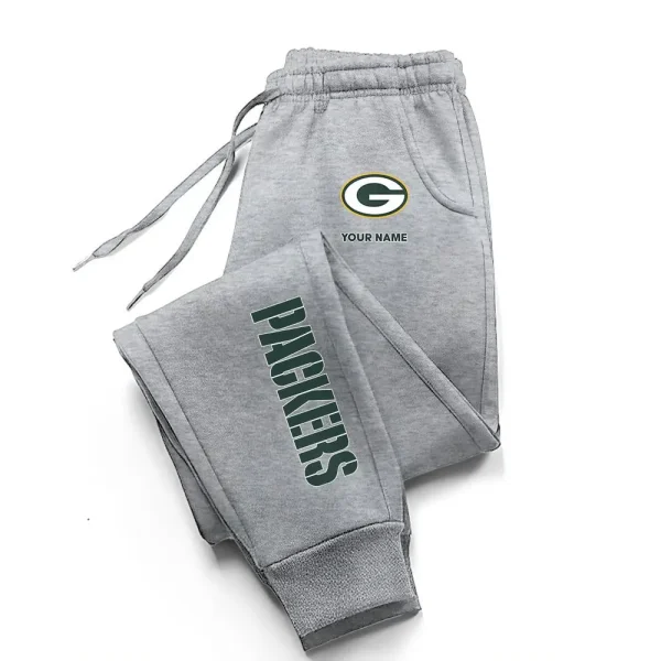 Green Bay Packers Comfortable Lightweight Casual Unisex Cotton Sweatpants BGJGPSP249 - Image 2