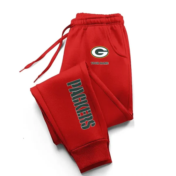 Green Bay Packers Comfortable Lightweight Casual Unisex Cotton Sweatpants BGJGPSP249 - Image 3