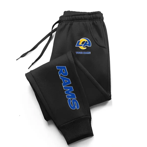 Los Angeles Rams Comfortable Lightweight Casual Unisex Cotton Sweatpants BGJGPSP250 - Image 4