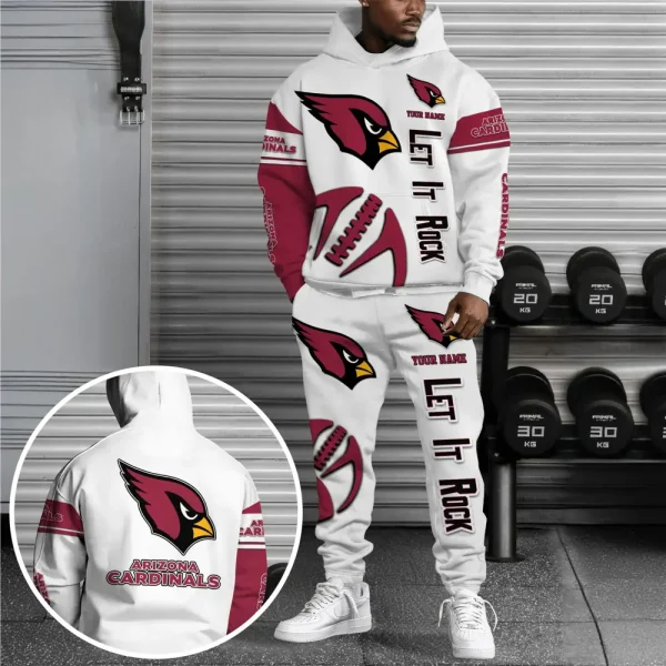 Arizona Cardinals Combo Hoodie And Long Sweatpants AZHD658