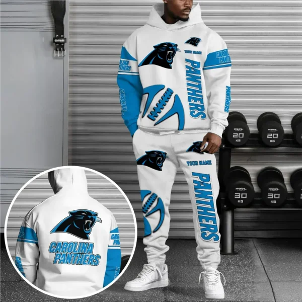 Carolina Panthers Combo Hoodie And Long Sweatpants AZHD662