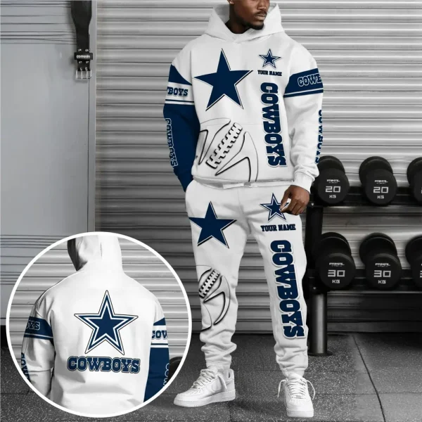 Dallas Cowboys Combo Hoodie And Long Sweatpants AZHD666