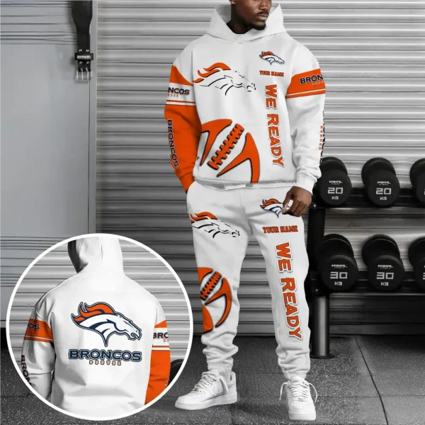 Denver Broncos Combo Hoodie And Long Sweatpants AZHD667