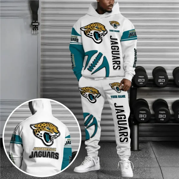 Jacksonville Jaguars Combo Hoodie And Long Sweatpants AZHD672