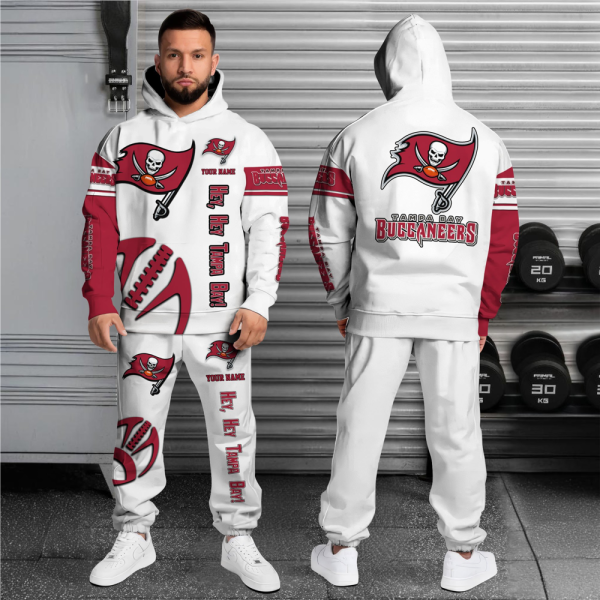 Tampa Bay Buccaneers Combo Hoodie And Long Sweatpants AZHD687 - Image 2