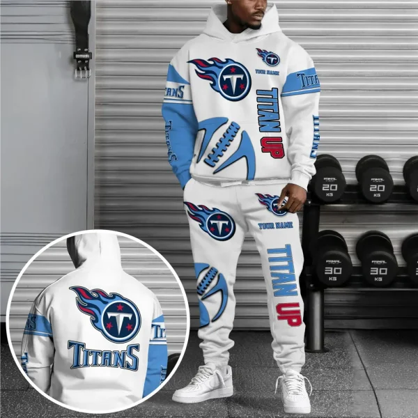 Tennessee Titans Combo Hoodie And Long Sweatpants AZHD688