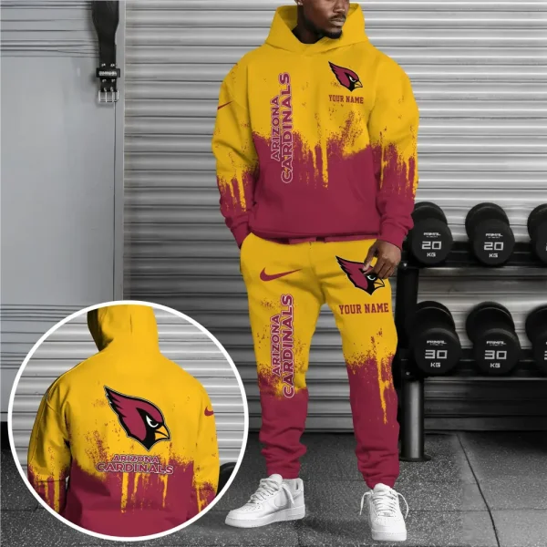 Arizona Cardinals Combo Hoodie And Long Sweatpants AZHD690