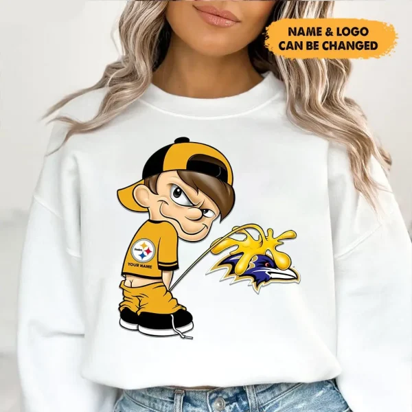 NFL Choose Any Team You Want Funny Peeing Boy Tshirt Sweatshirt Personalized Gifts For Fan-Limited Edition AZTS944 - Image 5