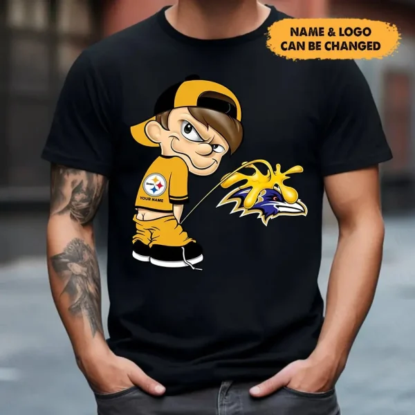 NFL Choose Any Team You Want Funny Peeing Boy Tshirt Sweatshirt Personalized Gifts For Fan-Limited Edition AZTS944 - Image 6