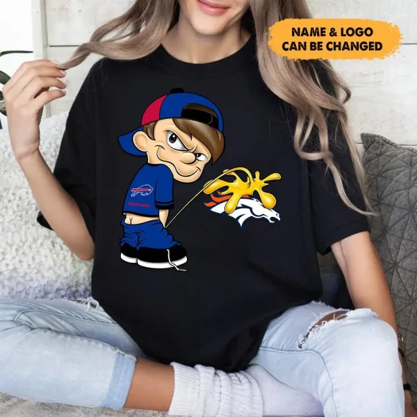 NFL Choose Any Team You Want Funny Peeing Boy Tshirt Sweatshirt Personalized Gifts For Fan-Limited Edition AZTS944 - Image 12