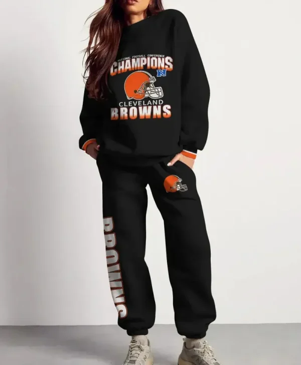 Cleveland Browns New Unisex Sweatsuit and Sweatpants BGRSW570