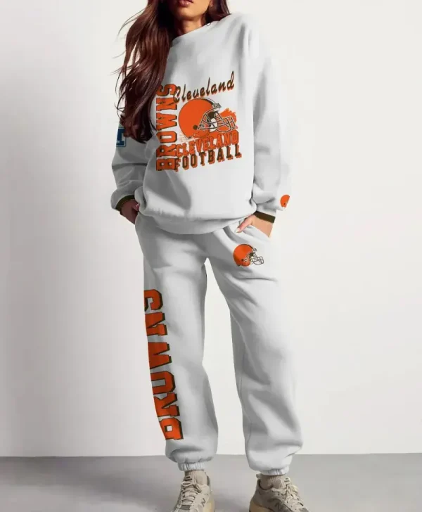 Cleveland Browns New Unisex Sweatsuit and Sweatpants BGRSW571