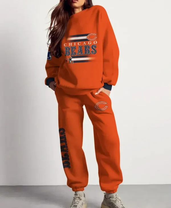 Chicago Bears New Unisex Sweatsuit and Sweatpants BGRSW577 - Image 2