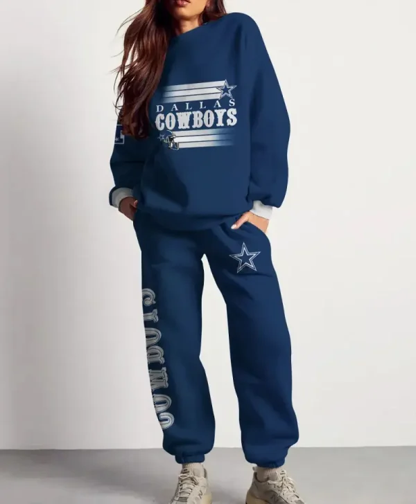 Dallas Cowboys New Unisex Sweatsuit and Sweatpants BGRSW583