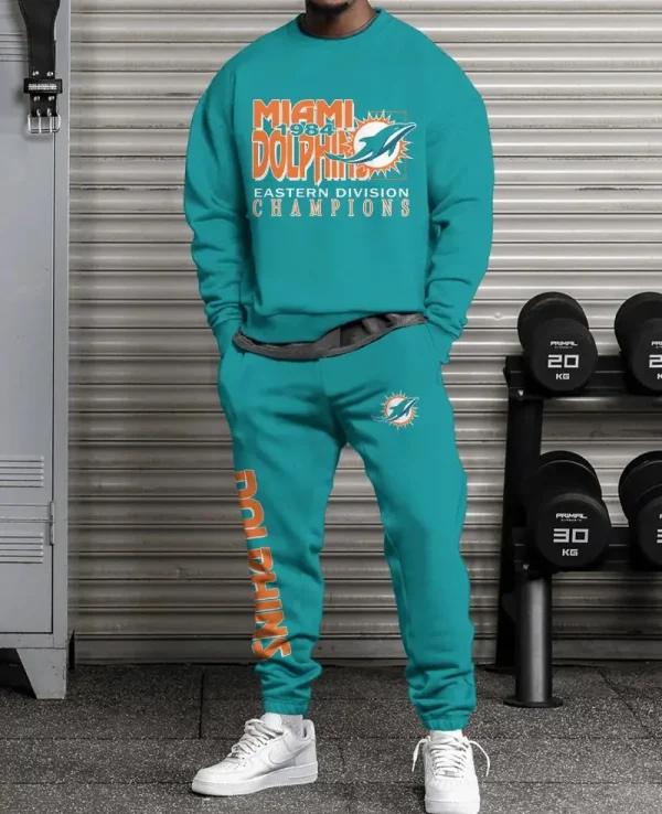 Miami Dolphins New Unisex Sweatsuit and Sweatpants BGRSW585