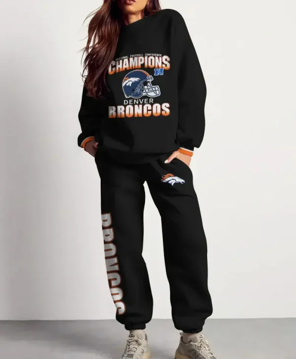 Denver Broncos New Unisex Sweatsuit and Sweatpants BGRSW586