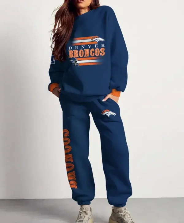 Denver Broncos New Unisex Sweatsuit and Sweatpants BGRSW588