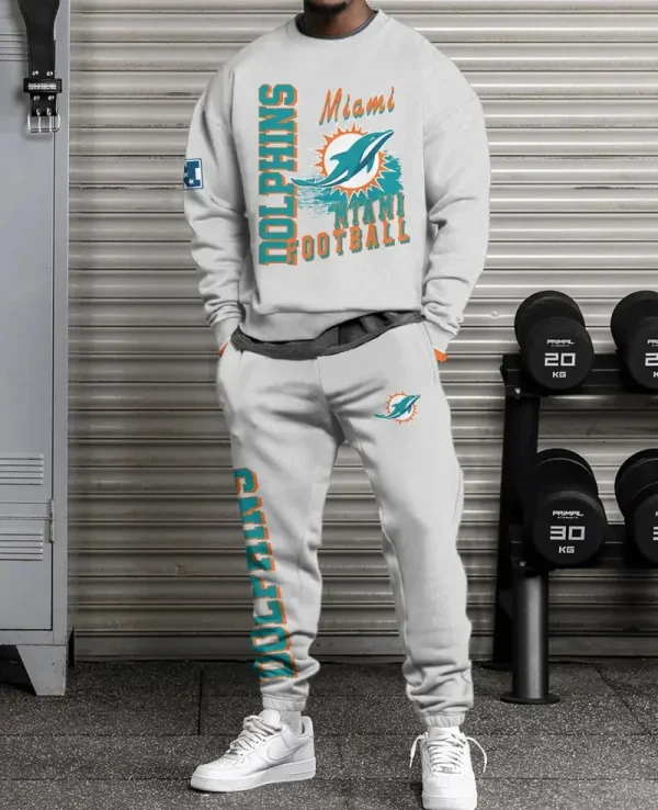 Miami Dolphins New Unisex Sweatsuit and Sweatpants BGRSW589