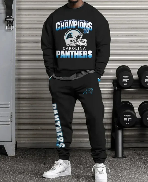 Carolina Panthers New Unisex Sweatsuit and Sweatpants BGRSW614