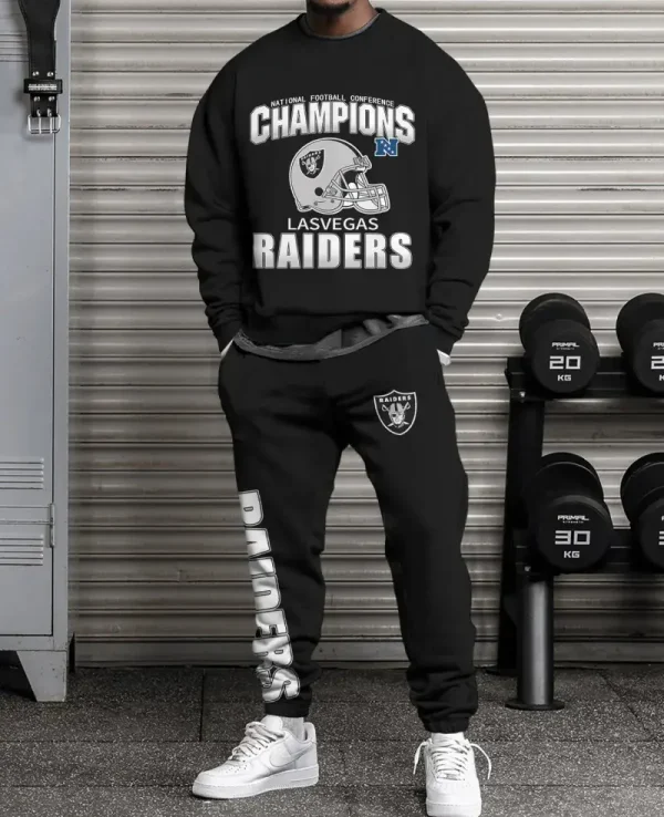 Las Vegas Raiders New Unisex Sweatsuit and Sweatpants BGRSW615