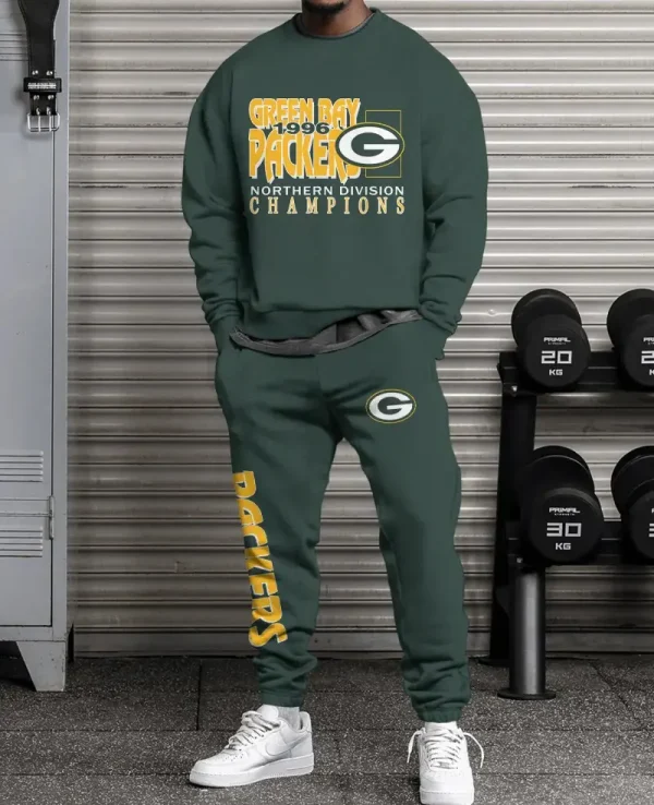 Green Bay Packers New Unisex Sweatsuit and Sweatpants BGRSW618