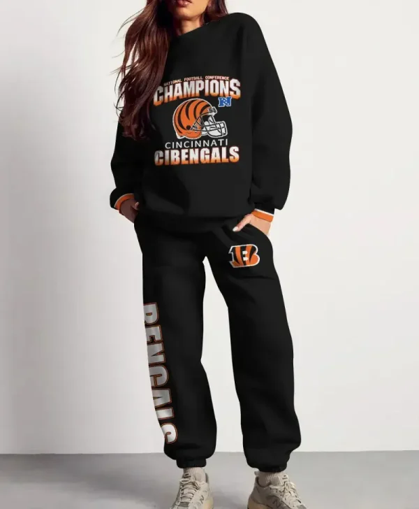 Cincinnati Bengals New Unisex Sweatsuit and Sweatpants BGRSW620