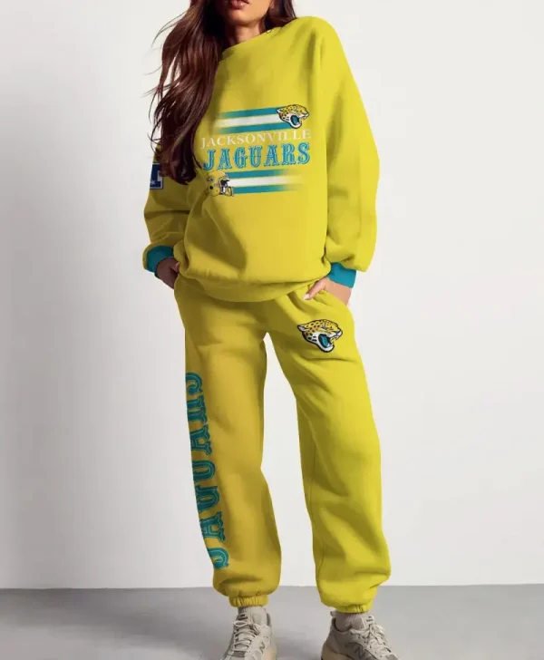 Jacksonville Jaguars New Unisex Sweatsuit and Sweatpants BGRSW631