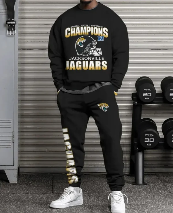 Jacksonville Jaguars New Unisex Sweatsuit and Sweatpants BGRSW633