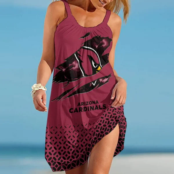 Arizona Cardinals Beach Dress BGSLLBD657