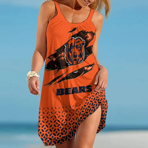 Chicago Bears Beach Dress BGSLLBD662