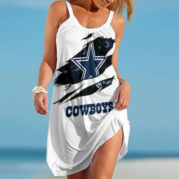 Dallas Cowboys Beach Dress BGSLLBD665