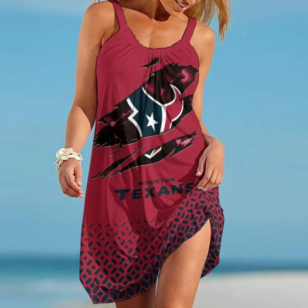 Houston Texans Beach Dress BGSLLBD669