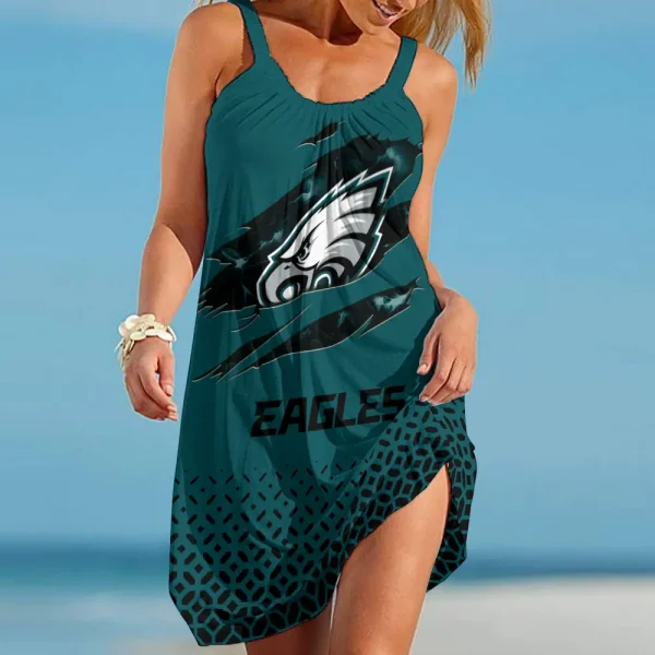 Philadelphia Eagles Beach Dress BGSLLBD682