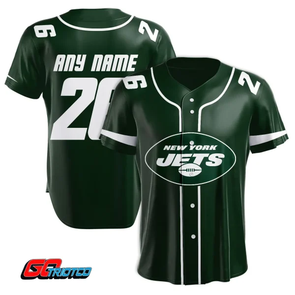 New York Jets | Home Print Baseball Jerseys