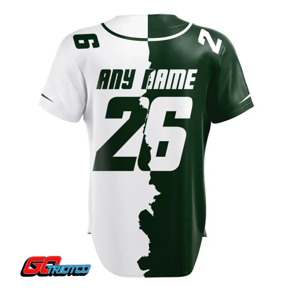 New York Jets | Home Mix Away Print Baseball Jerseys - Image 3