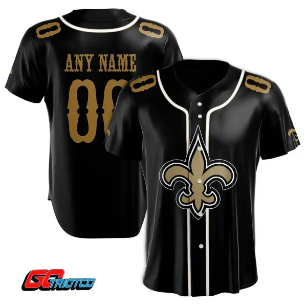 New Orleans Saints | Home Print Baseball Jerseys